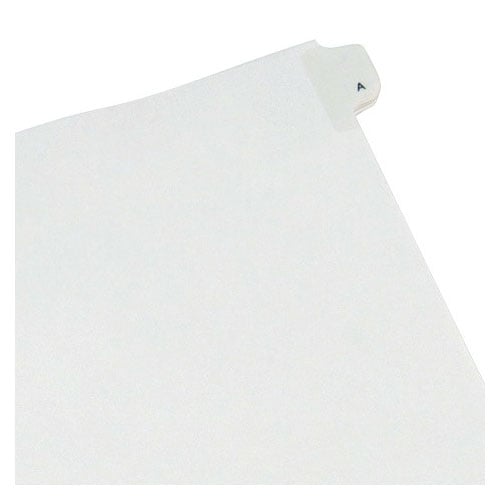 Avery A Individual Legal Index Allstate Style Dividers 25pk - 82163  - Clearance Sale