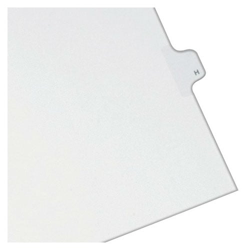 Avery H Individual Legal Index Allstate Style Dividers 25pk - 82170 - Clearance Sale