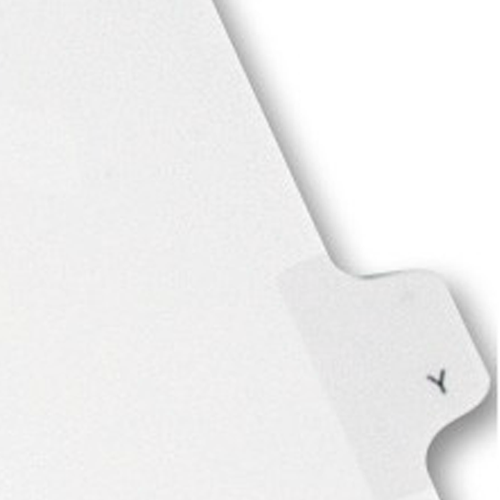 Avery Y Individual Legal Index Allstate Style Dividers 25pk - 82187