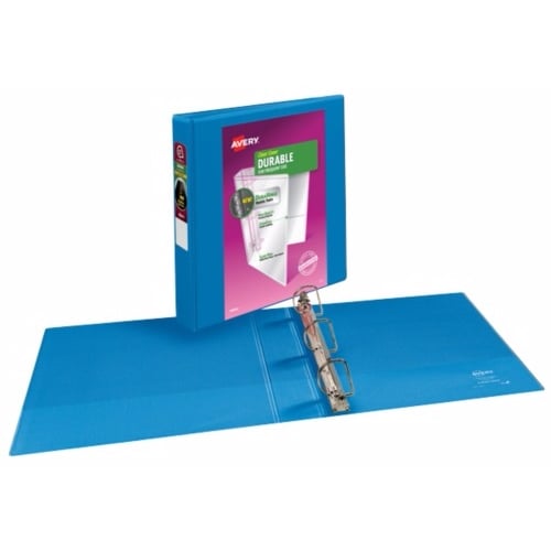 Avery 1-1/2" Assorted Durable Slant Ring View Binders 12pk - 17028