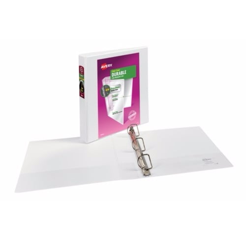 Avery 1-1/2" Assorted Durable Slant Ring View Binders 12pk - 17028