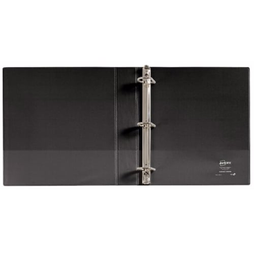 Avery 1-1/2" Black Durable Slant Ring View Binders 12pk - 17021