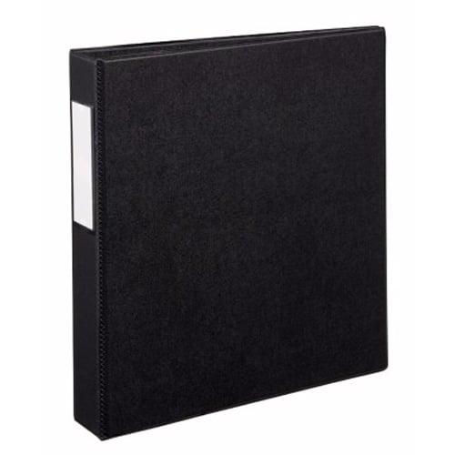 Avery 1-1/2" Black Durable EZD Ring Binders with Label Holders (12pk)