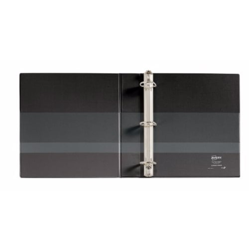 Avery 1-1/2" Black Durable EZD Ring Binders 12pk - 07401