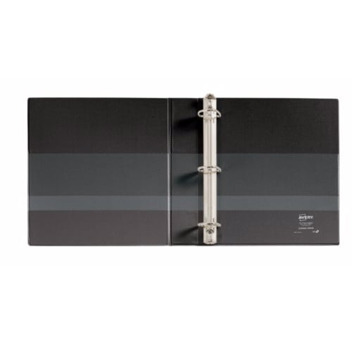 Avery 1-1/2" Black Durable View Binders with EZD Rings 12pk - 09400