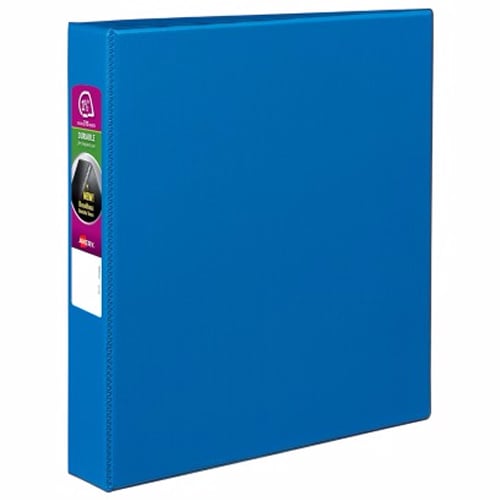 Avery 1-1/2" Blue Durable EZD Ring Binders (12pk) - 07400