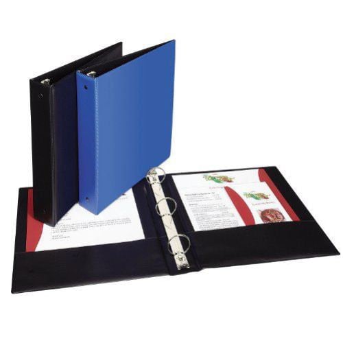 Avery 1-1/2" Assorted Color Economy Round Ring Binders 12pk - 11778