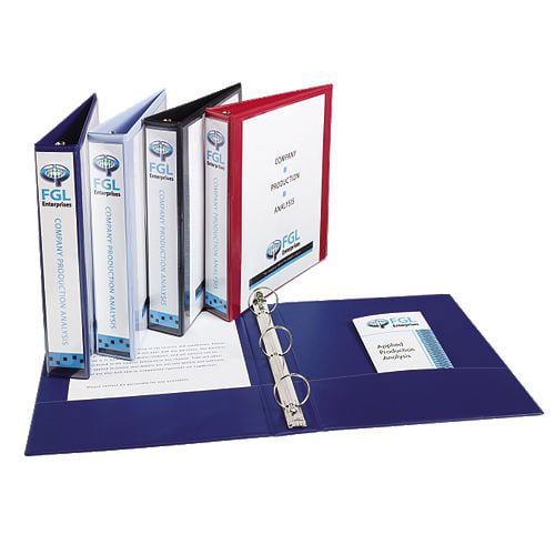 Avery 1-1/2" Assorted Show-Off Economy  View Binders 12pk - 12058