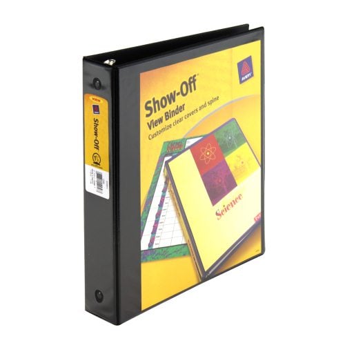 Avery 1-1/2" Assorted Show-Off Economy  View Binders 12pk - 12058
