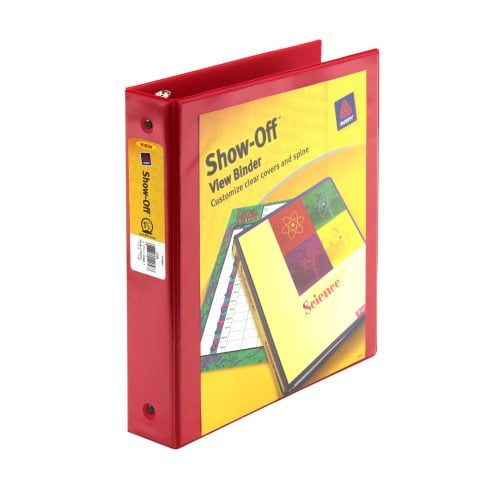 Avery 1-1/2" Assorted Show-Off Economy  View Binders 12pk - 12058