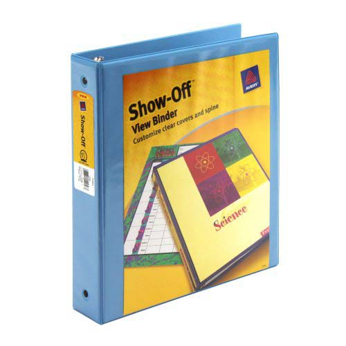 Avery 1-1/2" Assorted Show-Off Economy  View Binders 12pk - 12058