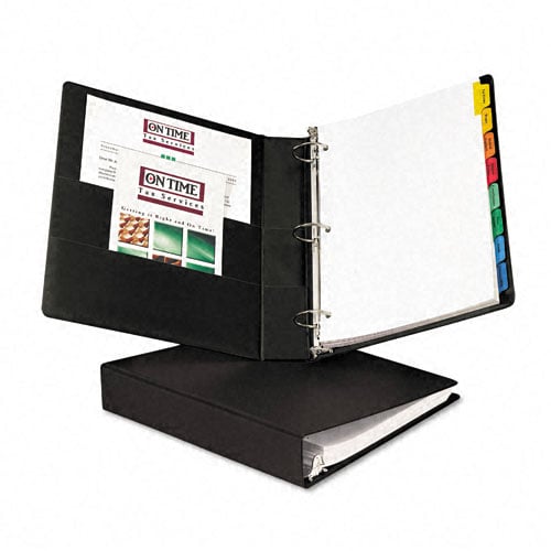 Avery 1-1/2" Black Durable Slant Ring Binders 12pk - 27350