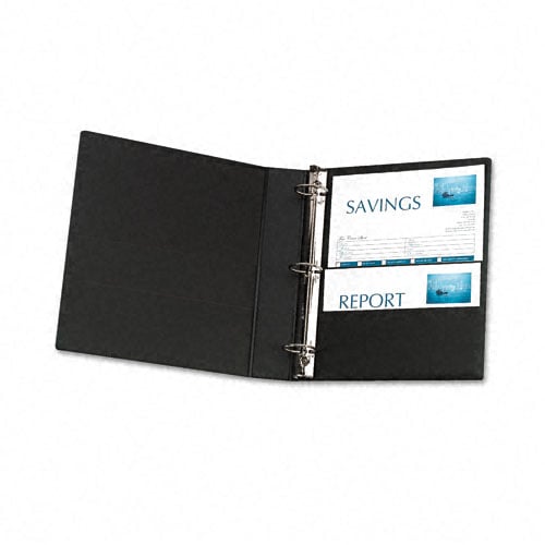 Avery 1-1/2" Black Durable Slant Ring Binders w/ Label Holders (12pk)
