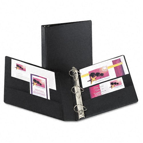 Avery 1-1/2" Black Durable EZD Ring Binders 12pk - 07401