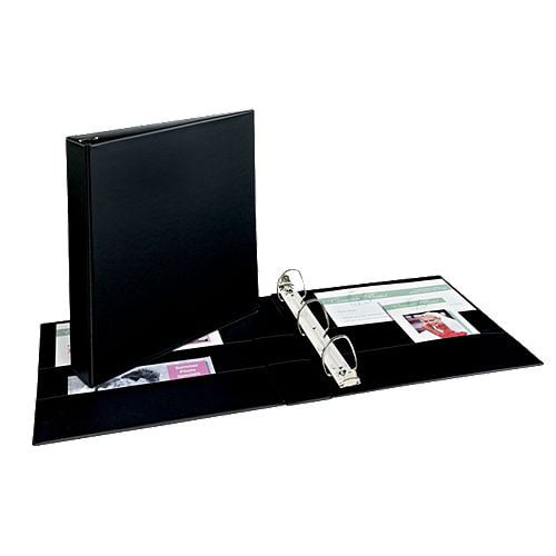 Avery 1-1/2" Black Durable EZD Ring Binders 12pk - 07401