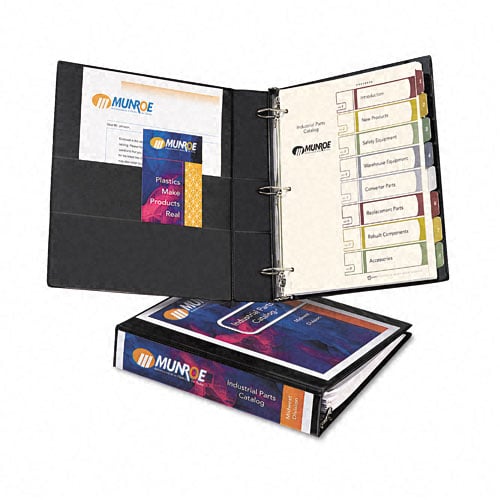 Avery 1-1/2" Black Durable View Binders with EZD Rings 12pk - 09400