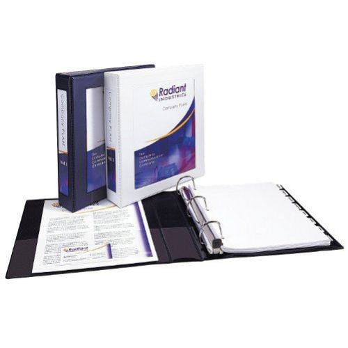 Avery 1-1/2" Black Framed One Touch EZD Ring View Binders 12pk-68058
