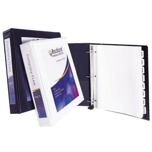 Avery 1-1/2" Black Framed One Touch EZD Ring View Binders 12pk-68058