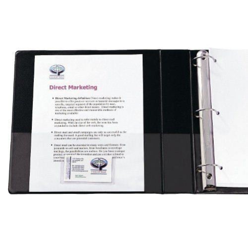 Avery 1-1/2" Black Framed One Touch EZD Ring View Binders 12pk-68058
