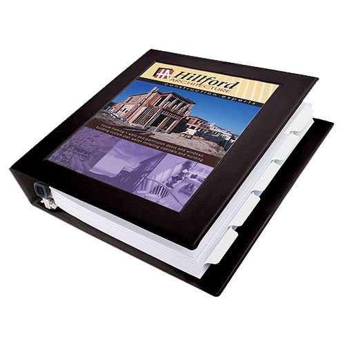 Avery 1-1/2" Black Framed One Touch EZD Ring View Binders 12pk-68058