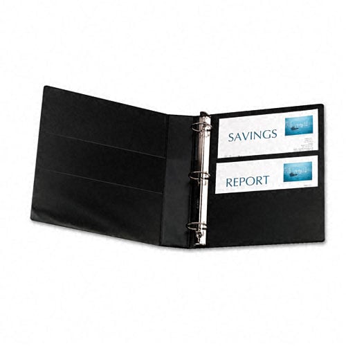 Avery 1-1/2" Black Non-Stick Heavy Duty View Binders 12pk - 05400