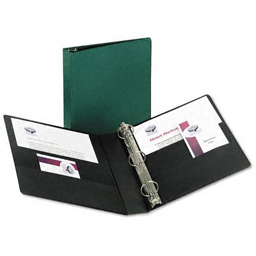 Avery 1-1/2" Green Durable Slant Ring Binders 12pk - 27353 - Clearance Sale