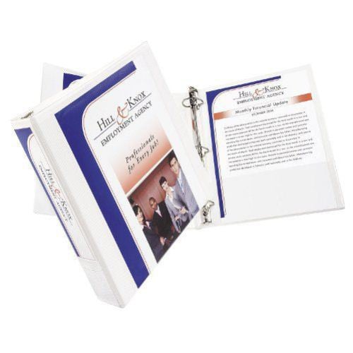 Avery 1-1/2" White Design Edge EZ-Turn Binders (6pk) - 68085