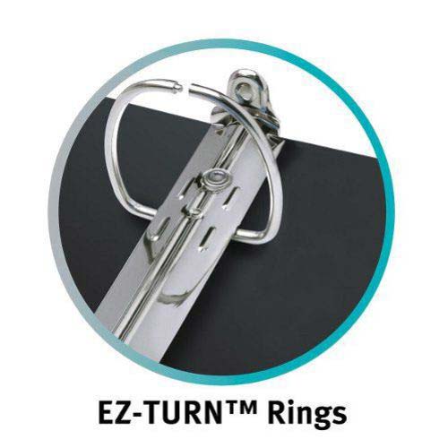 Avery 1-1/2" White Design Edge EZ-Turn Binders (6pk) - 68085
