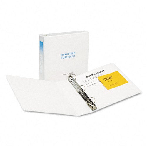 Avery 1-1/2" White Durable Slant Ring View Binders 12pk - 17022