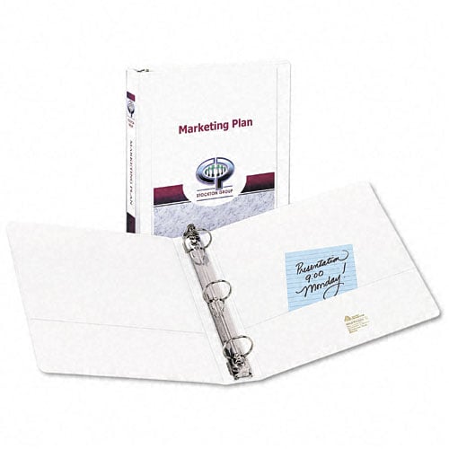 Avery 1-1/2" White Economy Showcase View Binders 12pk - 19651