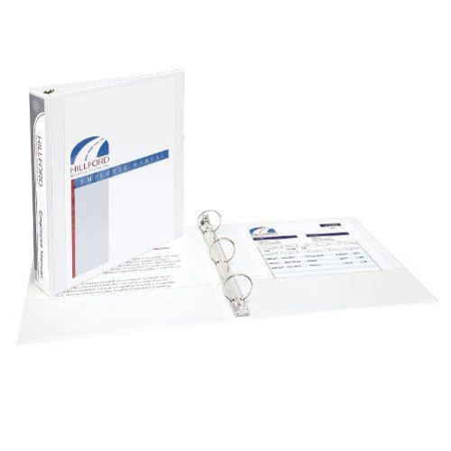 Avery 1-1/2" White Economy View Round Ring Binders 12pk - 05770