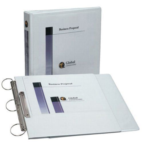Avery 1-1/2" White Flip Back 360 View Binders (12pk) - 17570