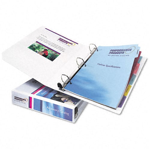 Avery 1-1/2" White One Touch Plain Package EZD View Binders 12pk - 79195