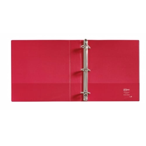 Avery 1-1/2" Red Durable Slant Ring Binders 12pk - 27202