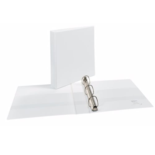 Avery 1-1/2" White Durable View Binders with EZD Rings 12pk - 09401