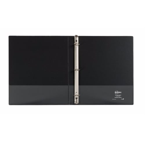 Avery 1/2" Black Durable Slant Ring Binders 12pk - 27050