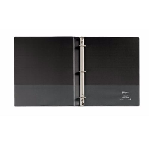 Avery 1/2" Black Durable Slant Ring View Binders 12pk - 17001