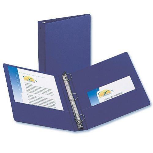 Avery 1/2" Blue Economy Round Ring Binders 12pk - 3203