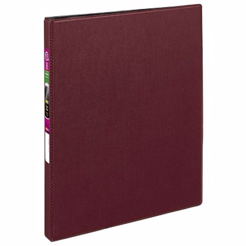 Avery 1/2" Burgundy Durable Slant Ring Binders (12pk) - 27052
