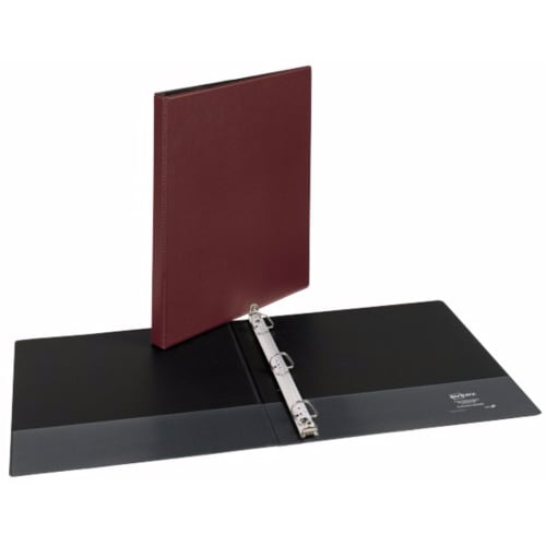 Avery 1/2" Burgundy Durable Slant Ring Binders (12pk) - 27052