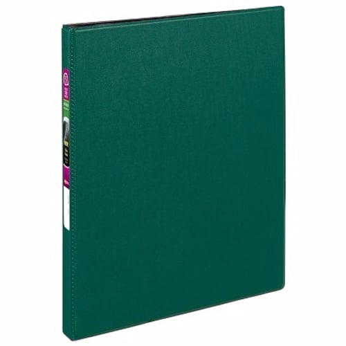 Avery 1/2" Green Durable Slant Ring Binders (12pk) - 27053