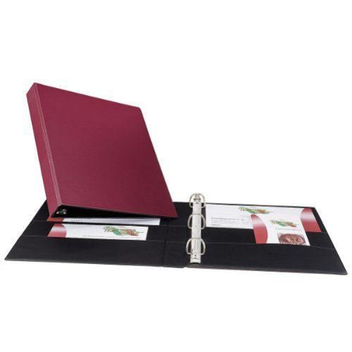 Avery 1/2" Burgundy Durable Slant Ring Binders (12pk) - 27052