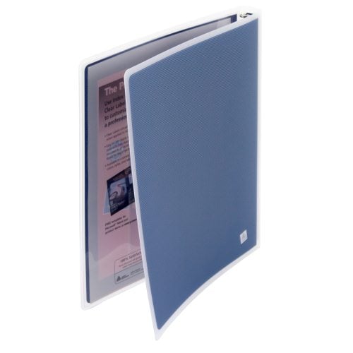 Avery 1/2" Navy Blue Flexi-View Round Ring Binders 12pk - 15766 - Clearance Sale