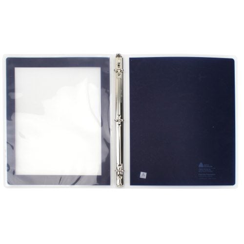 Avery 1/2" Navy Blue Flexi-View Round Ring Binders 12pk - 15766 - Clearance Sale