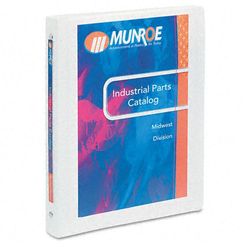 Avery 1/2" White Custom View Presentation Binders (12pk) - 15761