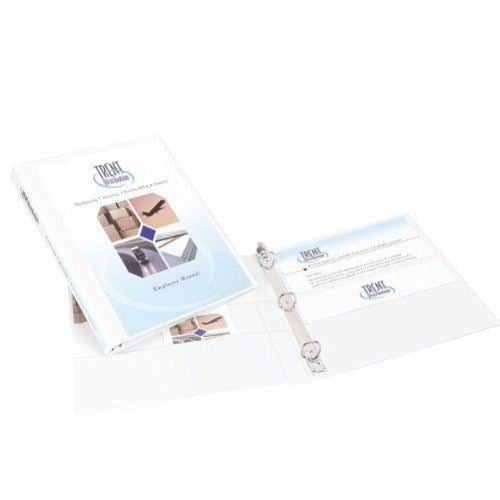 Avery 1/2" White Durable Slant Ring View Binders 12pk -17002