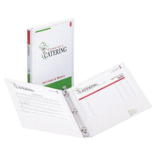 Avery 1/2" White Economy Showcase View Binders 12pk - 19551