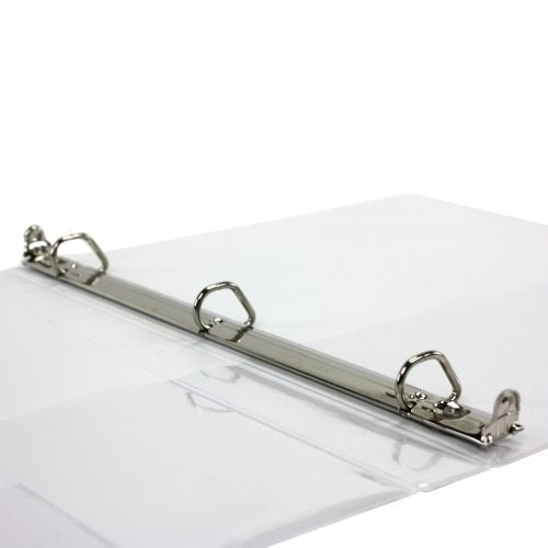Avery 1/2" White Framed Gap Free Slant Ring View Binder 12pk - 68052