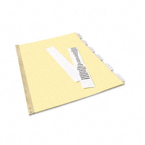 Avery 1-25/TOC Legal 11" x 8.5" Avery Style Collated Dividers - 11370