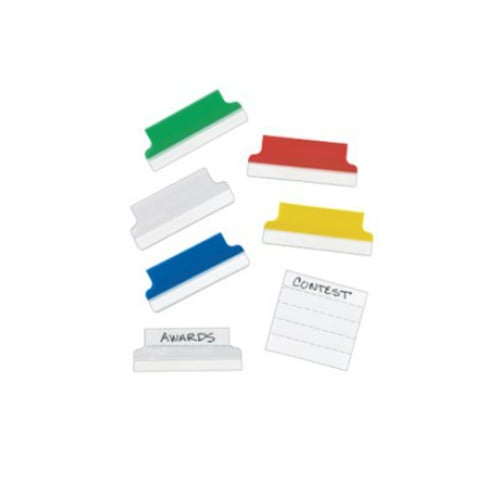 Avery 1-3/4" Assorted Self-Adhesive Index Tabs with Writable Inserts 20pk - 82000  - Clearance Sale